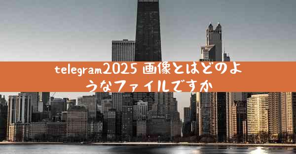 telegram2025 画像とはどのようなファイルですか
